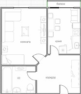 Apartment on Michurinskaya 142