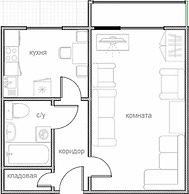 Apartment on Ryleeva 98