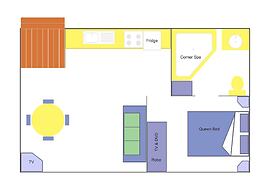 Dylene Caravan Park - 2 Br Family Cabin With Air