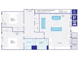 Modern Two Bedroom Apartment