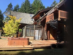 Redwood Log Cabin