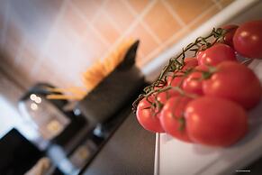 happy apartment in lively area