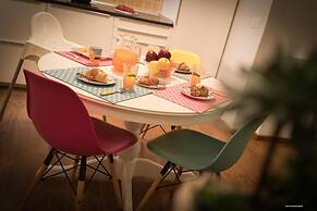 happy apartment in lively area