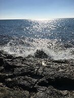 Sea view cottage on sea coast