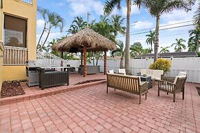 Walk to Beach Spacious Estate with Hot Tub & Game Room