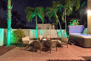 Walk to Beach Spacious Estate with Hot Tub & Game Room