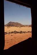 Beduin star trail camp