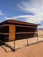 Beduin star trail camp