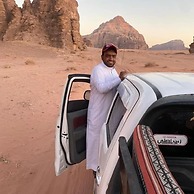 Beduin star trail camp