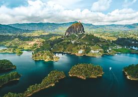 Guatape Lake view