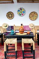 Art riad au bord de la mer