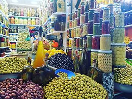 Art riad au bord de la mer