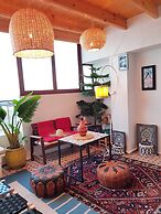 Art riad au bord de la mer