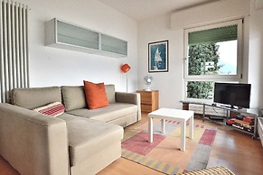 Apartment Windows On The Lake