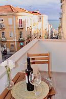 Apartment Balcony and River View in Alfama