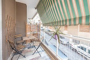 Stylish Apartment with Balcony  by Cloudkeys