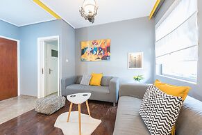 Stylish Apartment with Balcony  by Cloudkeys