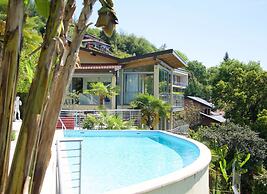 Luxury Italian Lakes Villa With Private Pool, Gym, Bbq, Wifi, Lake Vie