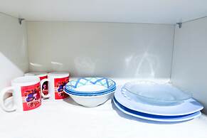 Spacious 1BR Pancoran Riverside Apartment near Kalibata City