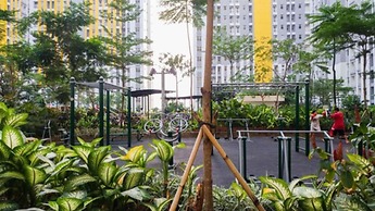 Furnished Studio Apartment @ The Springlake Summarecon