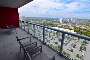 Bay, Ocean & Skyline View 2 Bed 2 Bath Residence @ Beachwalk Resort