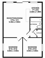 Otter With Mountain View and Enclosed Decking