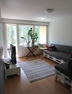 1-bedroom apartment with private Sauna