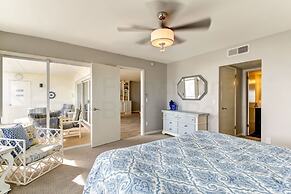 Beach Cottage Look Condo, Ocean View from Spacious Balcony by RedAwnin