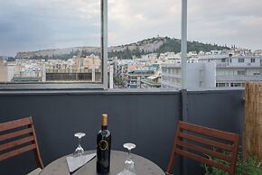 Nest Studio with Terrace, Acropolis View