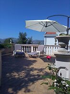 Huge terrace with sea view of the bay