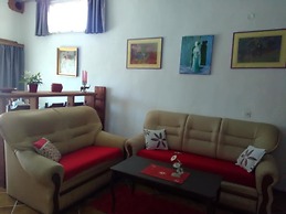 Huge terrace with sea view of the bay