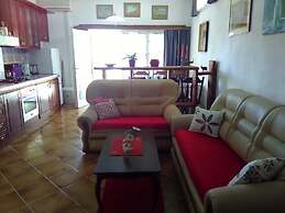 Huge terrace with sea view of the bay