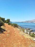Huge terrace with sea view of the bay