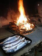 Huge terrace with sea view of the bay
