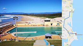 Wollongong train station holiday house