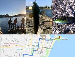 Wollongong train station holiday house