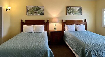 Seashell Village Resort near the beach with kitchens