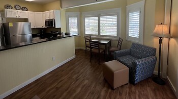 Seashell Village Resort near the beach with kitchens