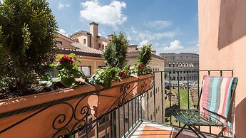 Rental In Rome Colosseum View Luxury Apartment