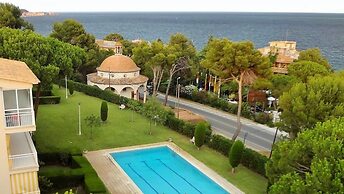 Apartamento con vistas al mar y piscina en Playa de Aro