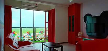 Windmill Cartoon at Sunrise Homestay