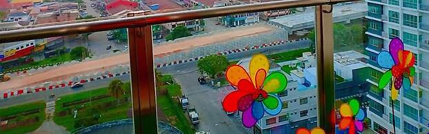 Windmill Cartoon at Sunrise Homestay