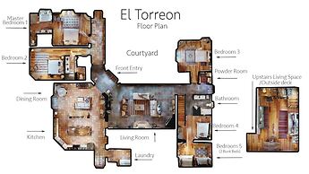 El Torreon - Exclusive Luxury Home, Nestled Next to Water and Trees