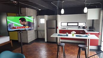 Cozy Loft with Balcony