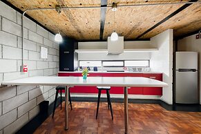 Cozy Loft with Balcony