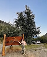 Cabañas entre montañas con tinajas calientes