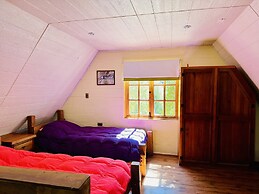 Cabañas entre montañas con tinajas calientes