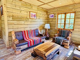 Cabañas entre montañas con tinajas calientes