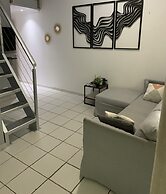 Cozy one-bedroom & mezzanine apartment