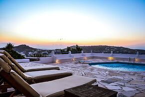 Complex of Cycladic traditional houses